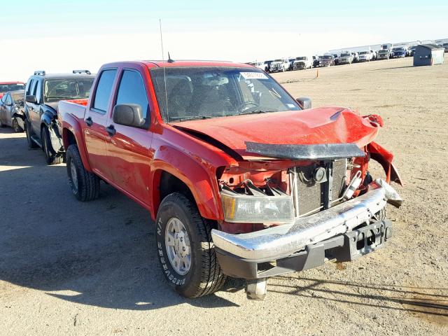 1GTDT13E788161447 - 2008 GMC CANYON RED photo 1