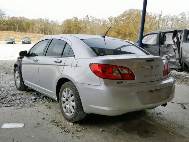 1C3LC46R88N279671 - 2008 CHRYSLER SEBRING LX SILVER photo 3