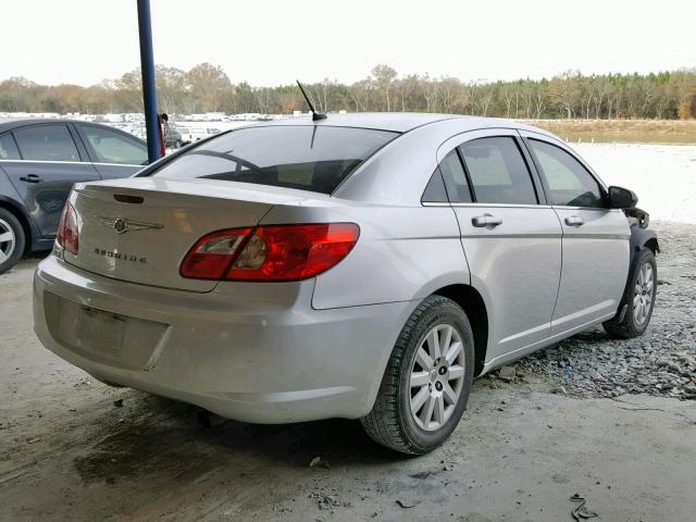 1C3LC46R88N279671 - 2008 CHRYSLER SEBRING LX SILVER photo 4