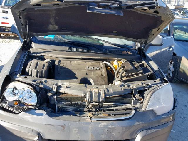 3GSDL43N28S632126 - 2008 SATURN VUE XE GRAY photo 7