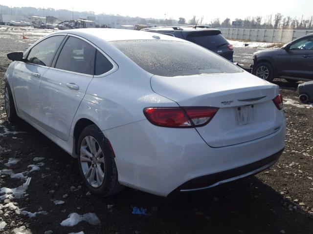 1C3CCCABXFN529932 - 2015 CHRYSLER 200 LIMITE WHITE photo 4