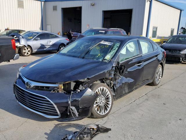 4T1BK1EB2GU239499 - 2016 TOYOTA AVALON XLE BLACK photo 2