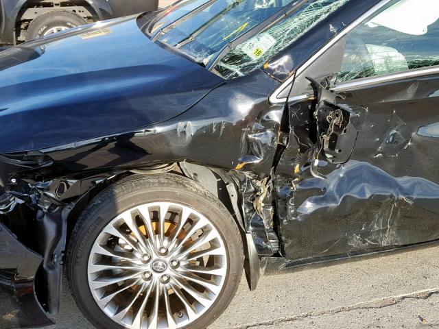 4T1BK1EB2GU239499 - 2016 TOYOTA AVALON XLE BLACK photo 9