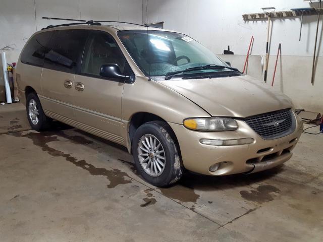 1C4GP54GXYB728925 - 2000 CHRYSLER TOWN & COU TAN photo 1