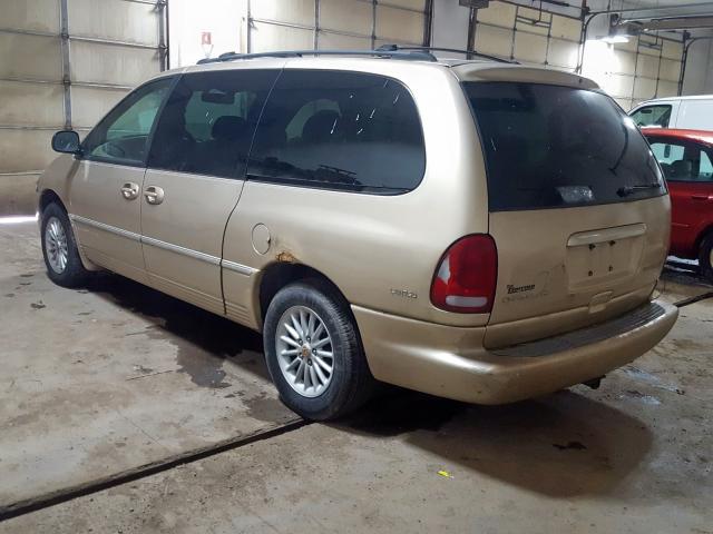 1C4GP54GXYB728925 - 2000 CHRYSLER TOWN & COU TAN photo 3