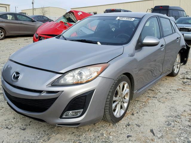 JM1BL1K5XB1418495 - 2011 MAZDA 3 S GRAY photo 2