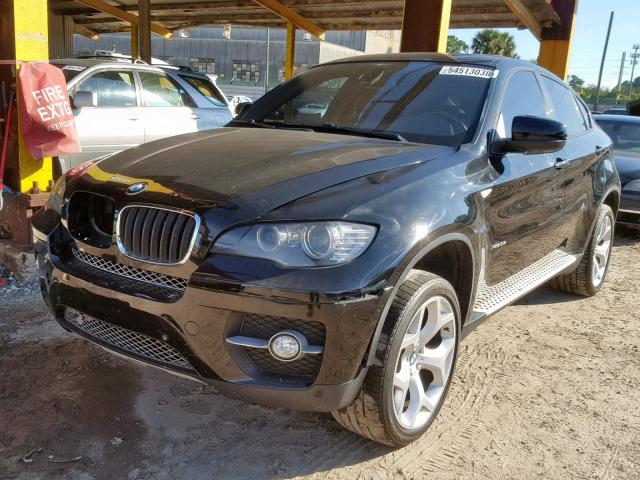 5UXFG2C51CL780567 - 2012 BMW X6 XDRIVE3 BLACK photo 2