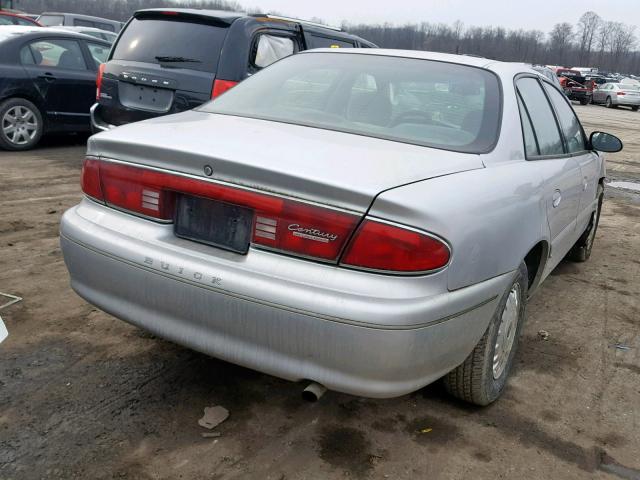 2G4WS52J421156410 - 2002 BUICK CENTURY CU GRAY photo 4