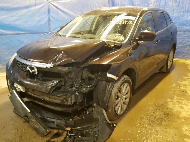 JM3TB38Y170102377 - 2007 MAZDA CX-9 BURGUNDY photo 2