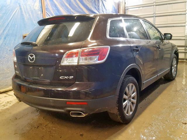 JM3TB38Y170102377 - 2007 MAZDA CX-9 BURGUNDY photo 4