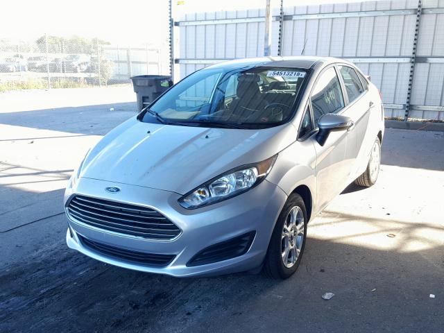 3FADP4BJ9FM191505 - 2015 FORD FIESTA SE SILVER photo 2