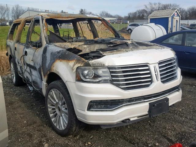 5LMJJ3JT6FEJ09126 - 2015 LINCOLN NAVIGATOR Ақ фото 1