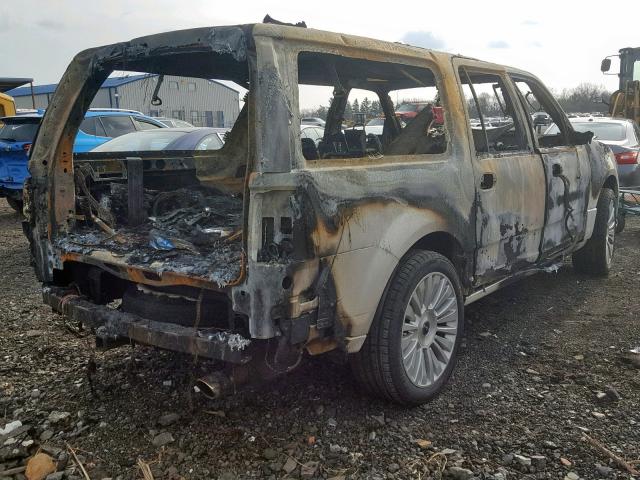 5LMJJ3JT6FEJ09126 - 2015 LINCOLN NAVIGATOR Ақ фото 4