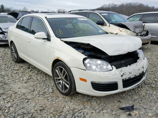 3VWSG81K26M674821 - 2006 VOLKSWAGEN JETTA 2.5 WHITE photo 1