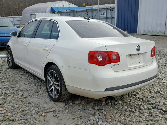 3VWSG81K26M674821 - 2006 VOLKSWAGEN JETTA 2.5 WHITE photo 3