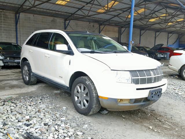 2LMDU68C08BJ10600 - 2008 LINCOLN MKX WHITE photo 1