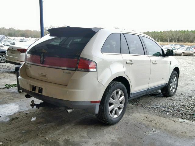 2LMDU68C08BJ10600 - 2008 LINCOLN MKX WHITE photo 4