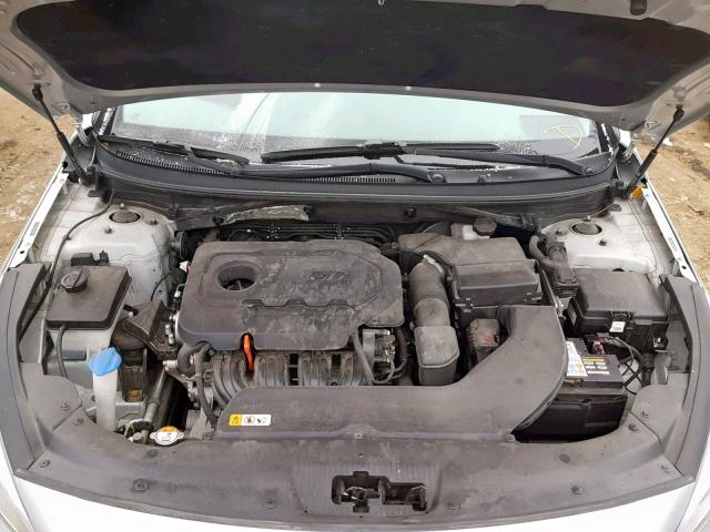 5NPE34AF8FH062488 - 2015 HYUNDAI SONATA SPO SILVER photo 7