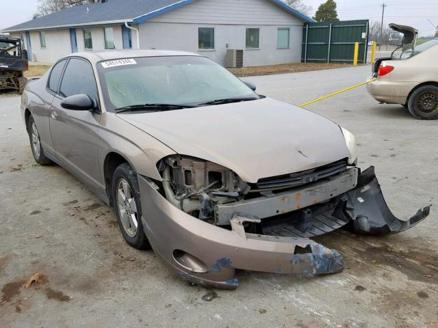 2G1WM15K969263609 - 2006 CHEVROLET MONTE CARL 棕色 照片 1