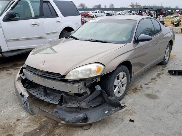 2G1WM15K969263609 - 2006 CHEVROLET MONTE CARL 棕色 照片 2