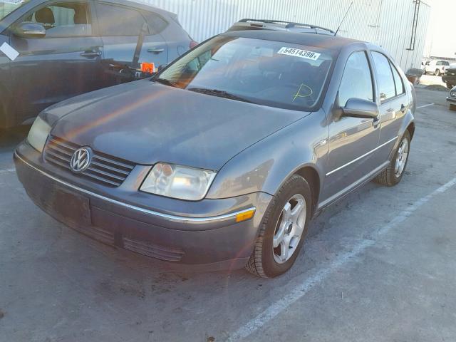 3VWRA69MX4M137444 - 2004 VOLKSWAGEN JETTA GL GRAY photo 2