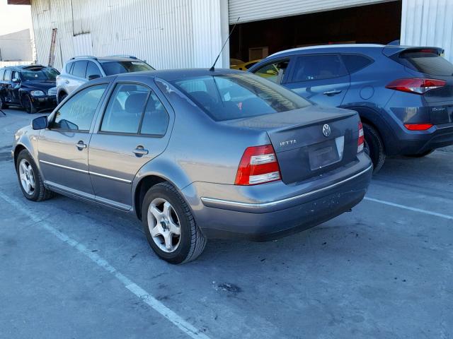 3VWRA69MX4M137444 - 2004 VOLKSWAGEN JETTA GL GRAY photo 3