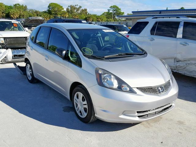 JHMGE8H36BC016765 - 2011 HONDA FIT SILVER photo 1