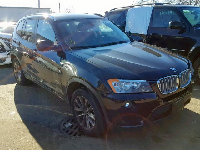 5UXWX9C51E0D43281 - 2014 BMW X3 XDRIVE2 BLACK photo 1