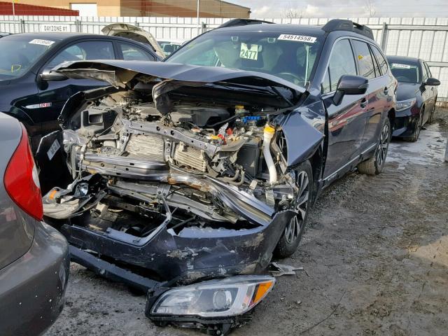 4S4BSFNC6G3326477 - 2016 SUBARU OUTBACK 3. GRAY photo 2