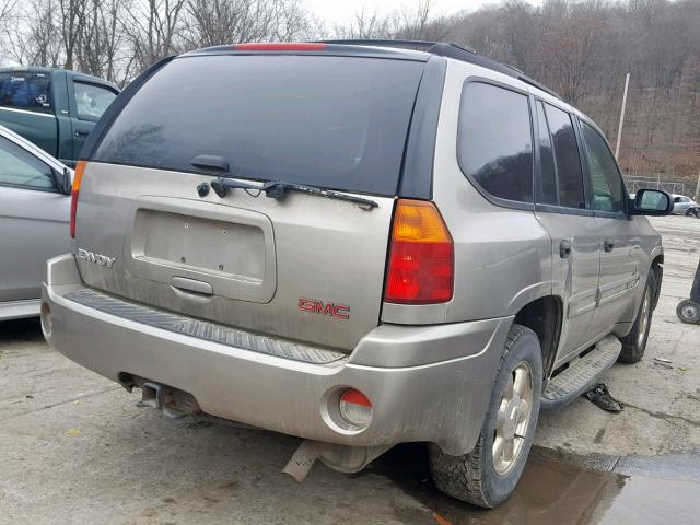 1GKDT13SX22457518 - 2002 GMC ENVOY GRAY photo 4