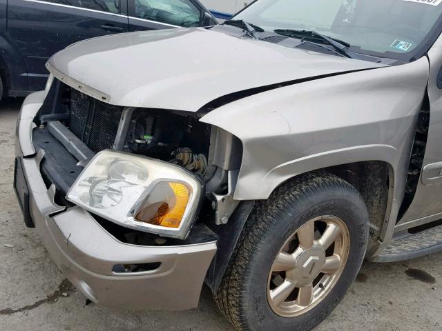 1GKDT13SX22457518 - 2002 GMC ENVOY GRAY photo 9