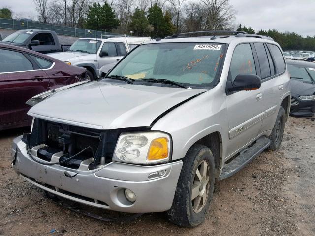 1GKDT13S242358663 - 2004 GMC ENVOY SILVER photo 2