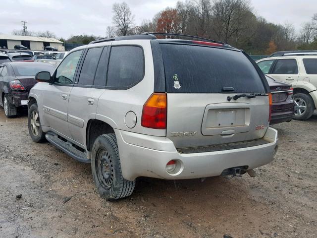 1GKDT13S242358663 - 2004 GMC ENVOY SILVER photo 3