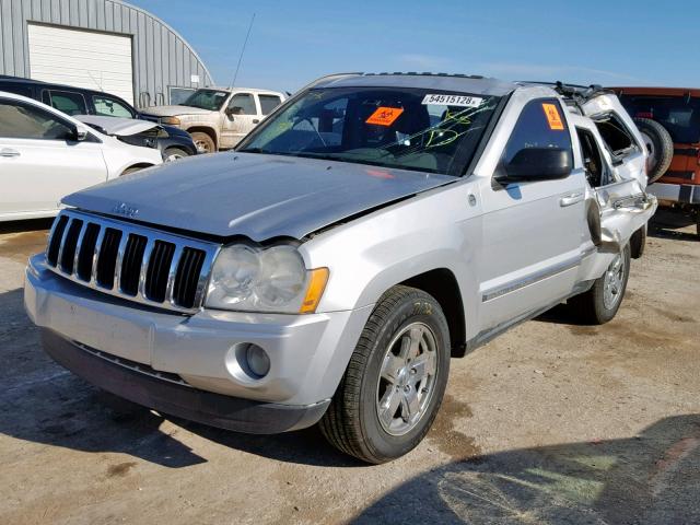 1N4HR58N65C523660 - 2005 JEEP GRAND CHER SILVER photo 2