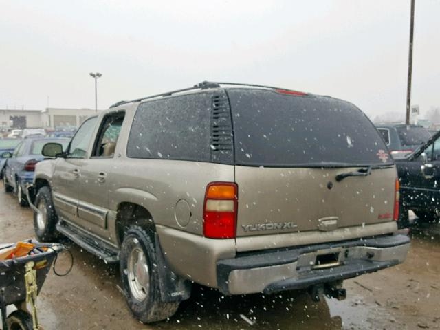 3GKFK16Z02G274771 - 2002 GMC YUKON XL K GRAY photo 3