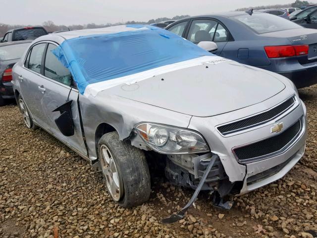 1G1ZC5EB6AF118700 - 2010 CHEVROLET MALIBU 1LT SILVER photo 1
