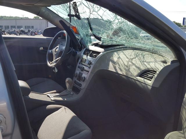 1G1ZC5EB6AF118700 - 2010 CHEVROLET MALIBU 1LT SILVER photo 5