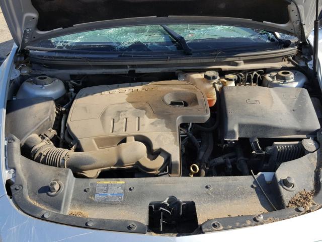 1G1ZC5EB6AF118700 - 2010 CHEVROLET MALIBU 1LT SILVER photo 7