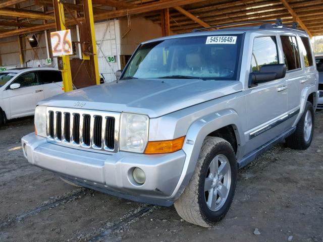 1J8HH58N16C179478 - 2006 JEEP COMMANDER Gümüş foto 2