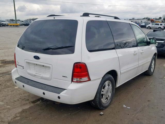 2FMZA52297BA07517 - 2007 FORD FREESTAR S WHITE photo 4