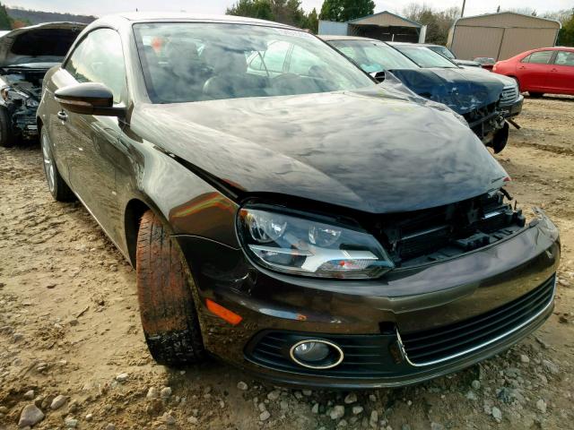 WVWBW8AH6DV004122 - 2013 VOLKSWAGEN EOS KOMFOR BROWN photo 1