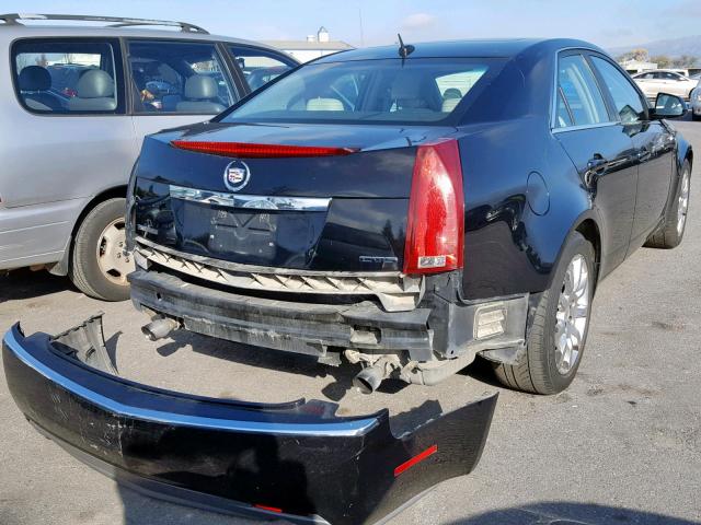 1G6DR57V180209798 - 2008 CADILLAC CTS HI FEA BLACK photo 4