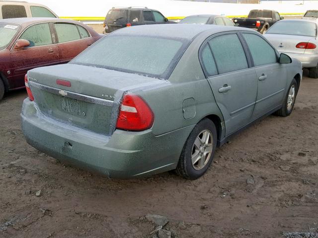 1G1ZT54864F146443 - 2004 CHEVROLET MALIBU LS 绿色 照片 4