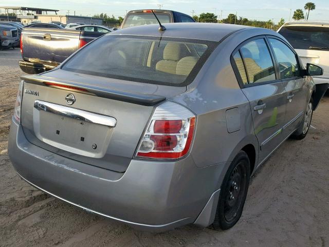 3N1AB6AP8BL691283 - 2011 NISSAN SENTRA 2.0 TEAL photo 4