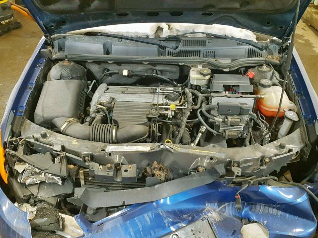 1G8AC12F64Z223173 - 2004 SATURN ION LEVEL BLUE photo 7