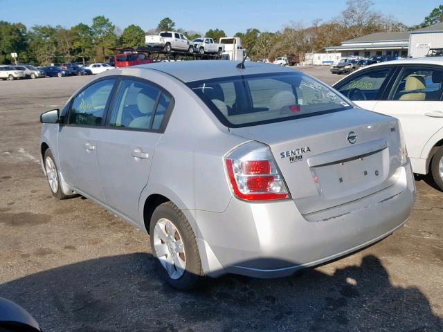 3N1AB61E59L639098 - 2009 NISSAN SENTRA 2.0 SILVER photo 3