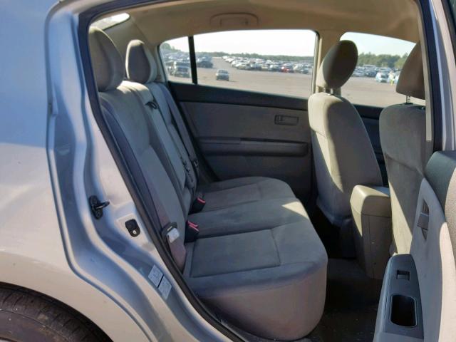 3N1AB61E59L639098 - 2009 NISSAN SENTRA 2.0 SILVER photo 6