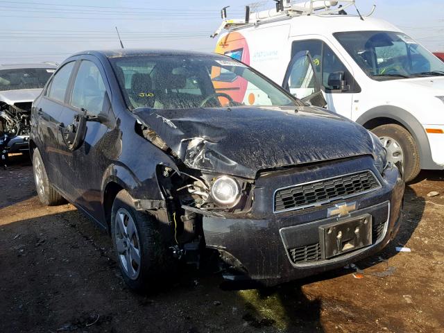1G1JA5SH4E4169612 - 2014 CHEVROLET SONIC LS 黑色 照片 1