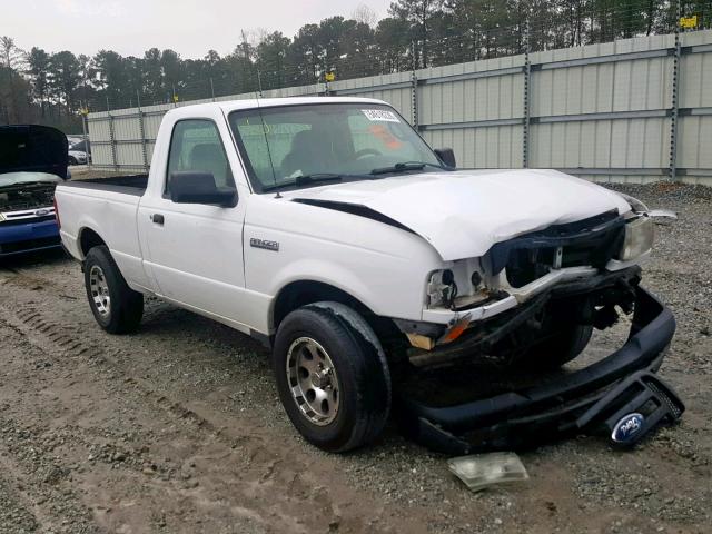 1FTYR10UX6PA23240 - 2006 FORD RANGER WHITE photo 1