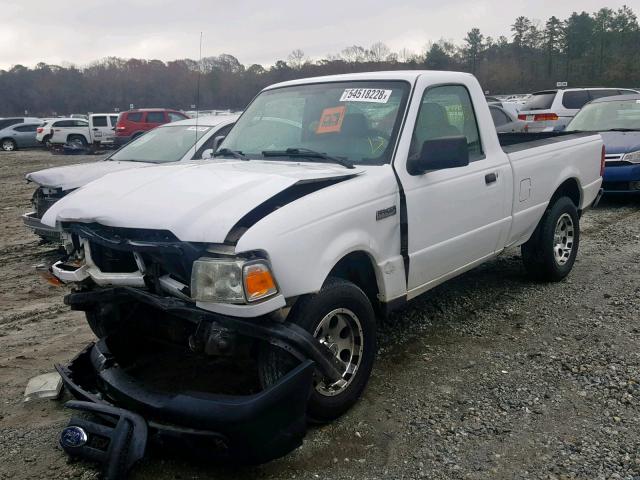 1FTYR10UX6PA23240 - 2006 FORD RANGER WHITE photo 2